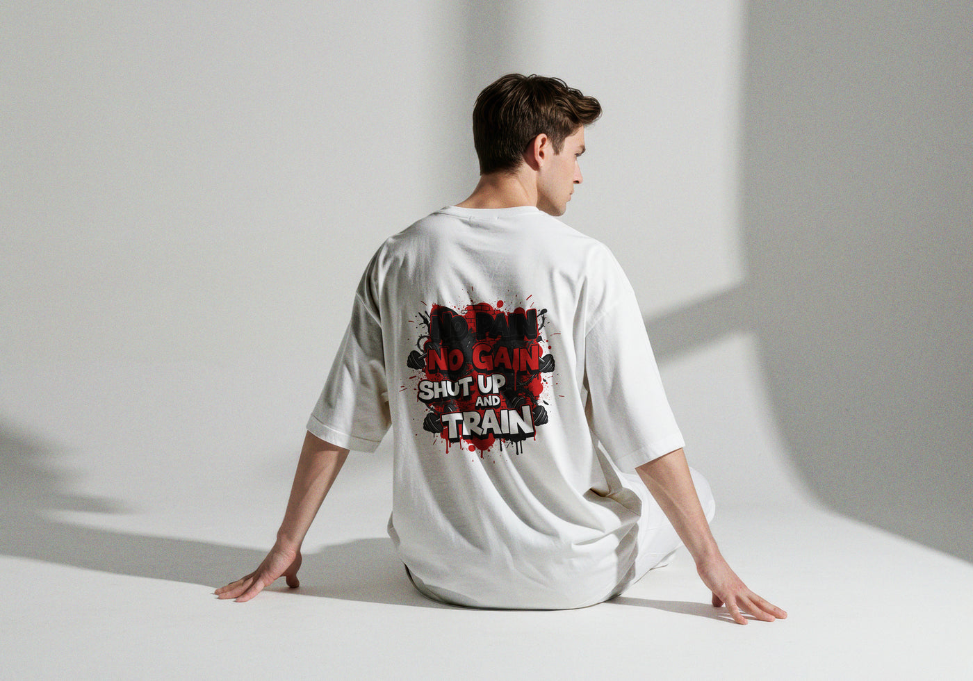 Gym Tshirt No pain no gain