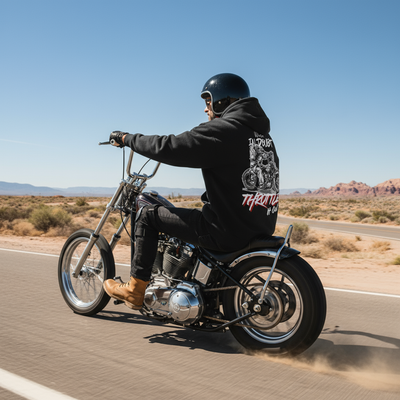 Throttle it Out Rider Oversized Hoodie
